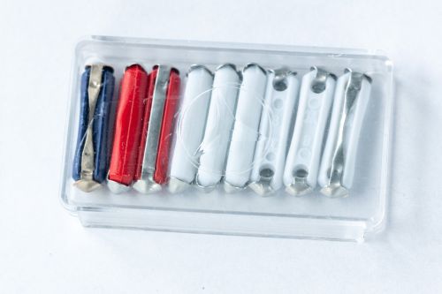 124 580 0010   Ersatzt.-Kasten inkl. 5 Sicher