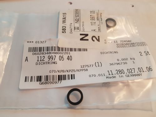 112 997 0540   Dichtring