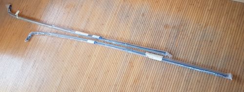 123 690 1580   Gürtelleiste Zierleiste Coupe Heckkotflügel links