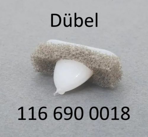 116 690 0018   Dübel ersetzt in 126 690 0018