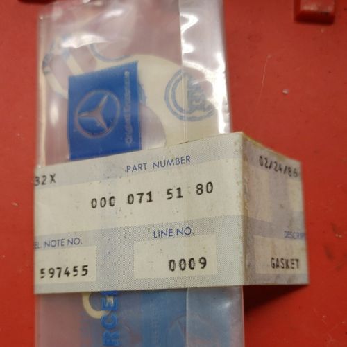 000 071 0580   Dichtung